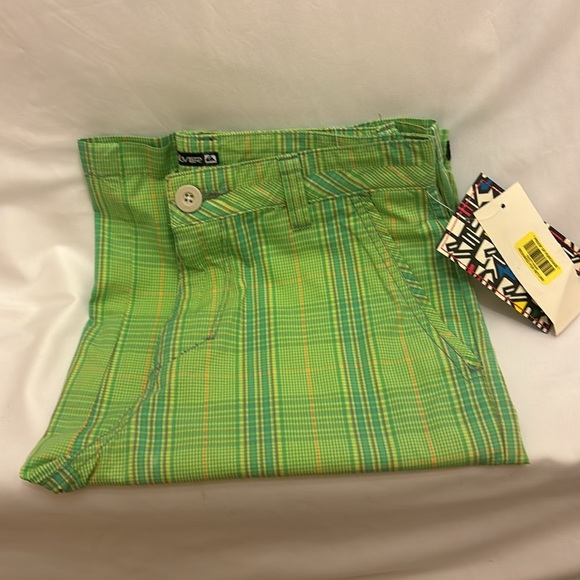 NWT QUICKSILVER MEN’S SHORT SIZE 27 GREEN - Picture 12 of 14